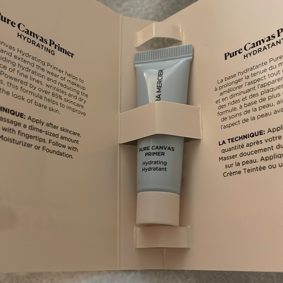 Laura Mercier Pure Canvas Primer Hydrating Mini 5mL NEW - Picture 2 of 3